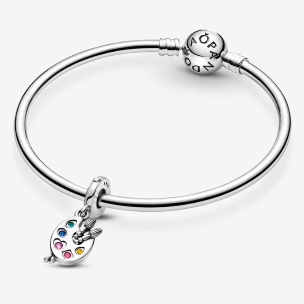 Artist's Palette Dangle Charm - Picture 5 of 7